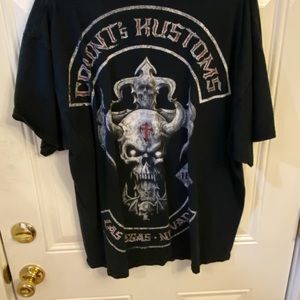 Counts Kustoms graphic tee. XL